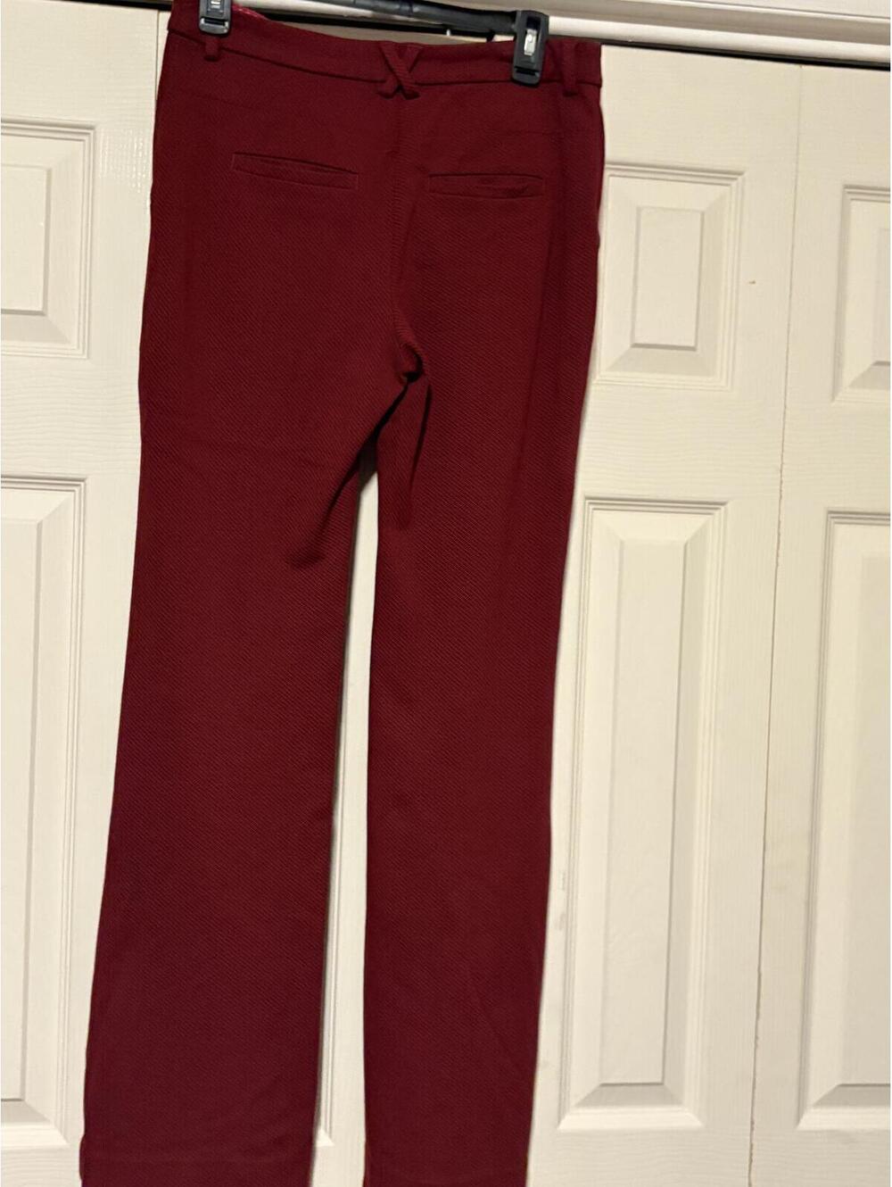 Anthropologie Essential Twill Trouser Wide Leg Pants Retro Chic Workwear - Picture 8 of 8